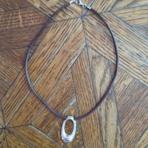 Steel Pendant Necklace